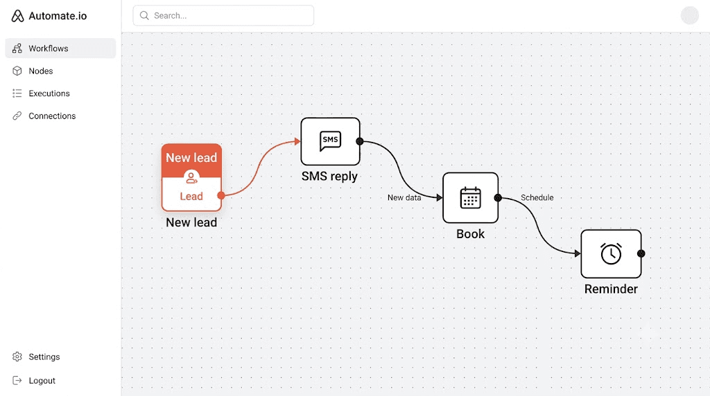 Automation Canvas UI